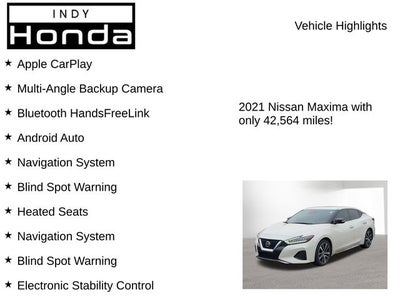 2021 Nissan Maxima SV