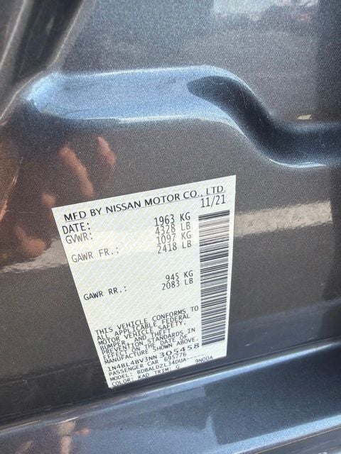 2022 Nissan Altima 2.5 S