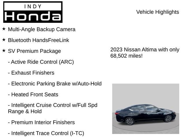 2023 Nissan Altima 2.5 SV