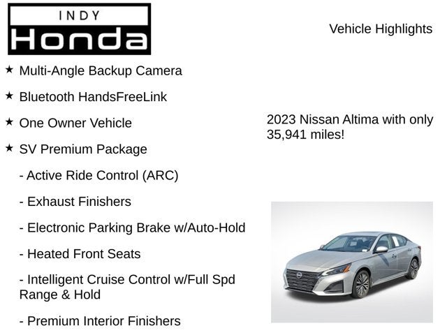 2023 Nissan Altima 2.5 SV