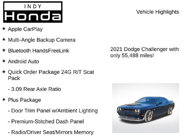 2021 Dodge Challenger R/T Scat Pack