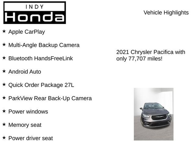 2021 Chrysler Pacifica Touring L