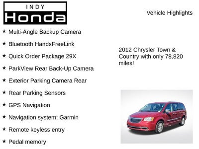 2012 Chrysler Town & Country Limited