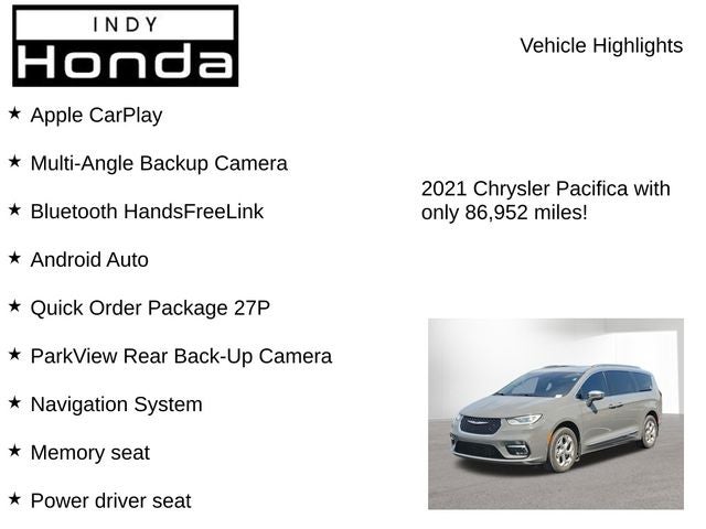 2021 Chrysler Pacifica Limited