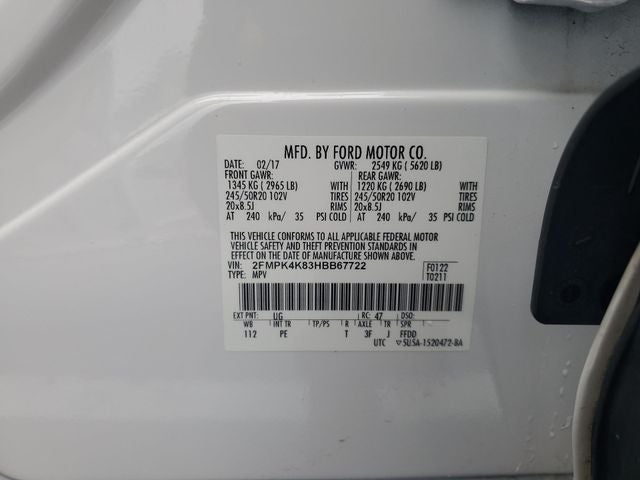 2017 Ford Edge Titanium