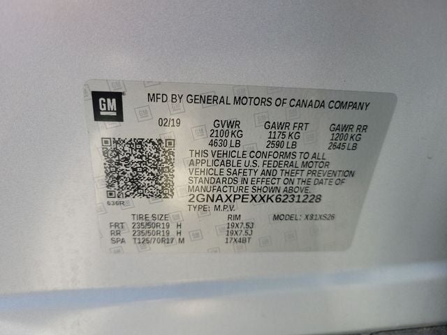 2019 Chevrolet Equinox Premier