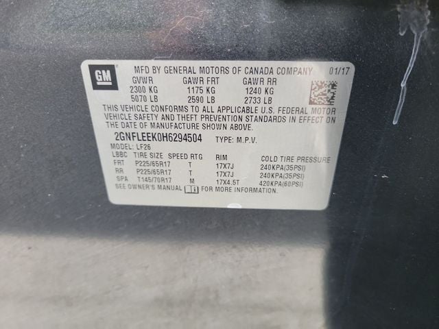 2017 Chevrolet Equinox LS