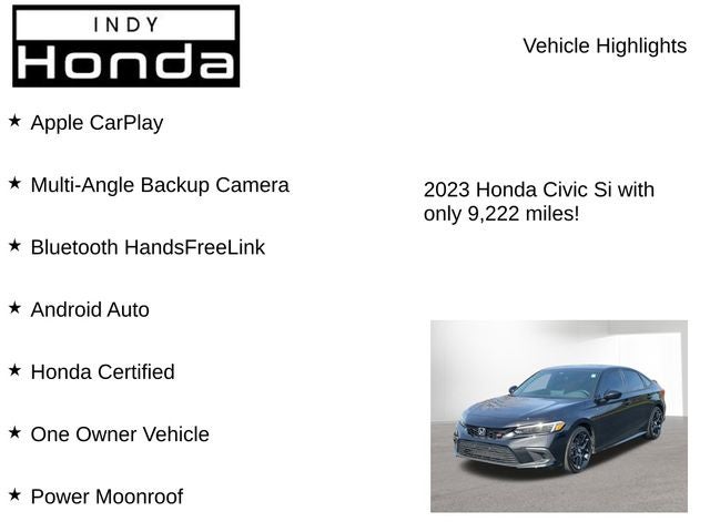 2023 Honda Civic Si