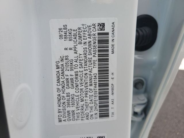 2026 Honda Civic Si Manual