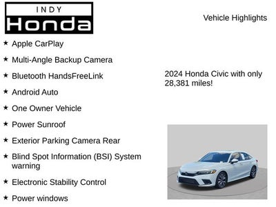 2024 Honda Civic EX