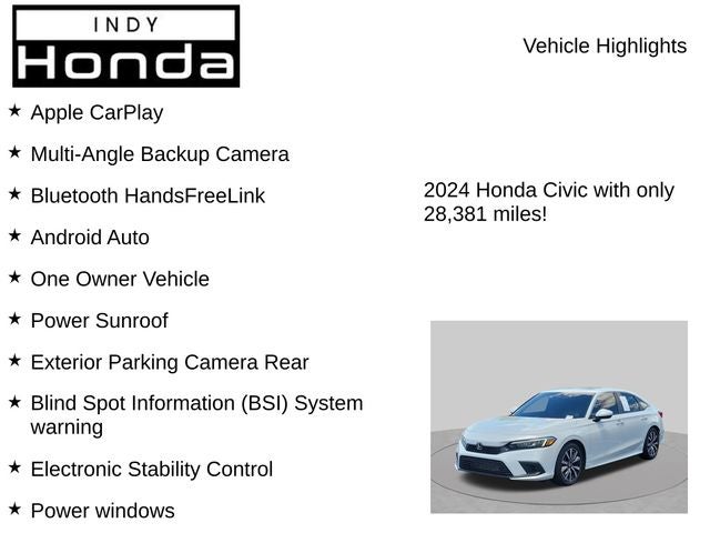 2024 Honda Civic EX