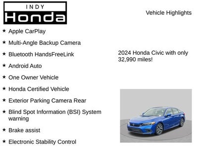 2024 Honda Civic EX