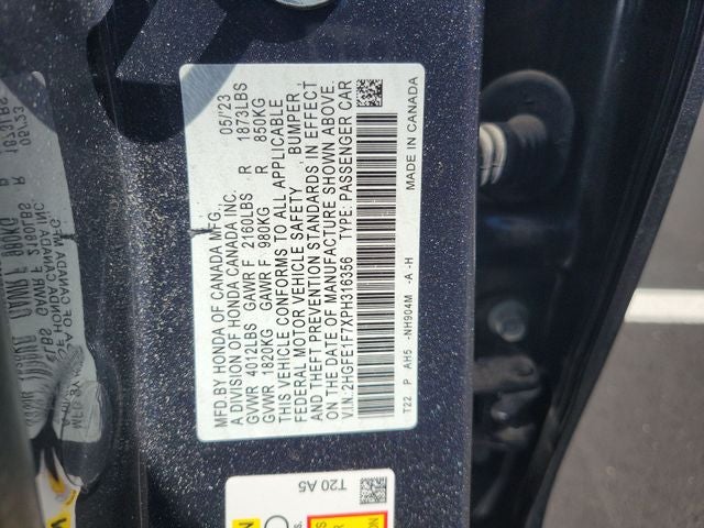 2023 Honda Civic EX