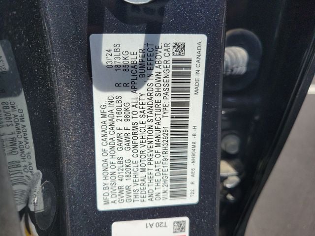 2024 Honda Civic Touring