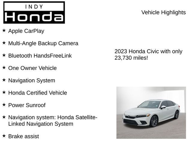 2023 Honda Civic Touring