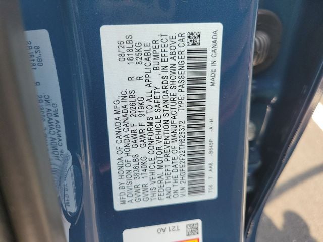 2026 Honda Civic LX