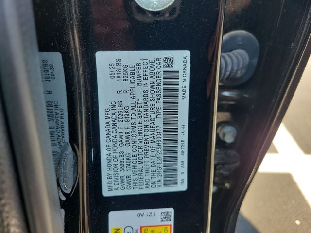 2025 Honda Civic LX