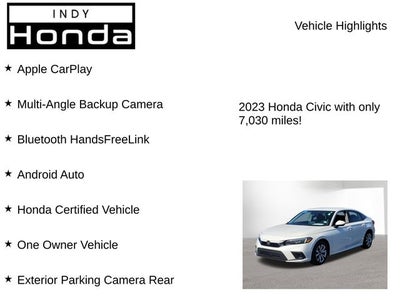 2023 Honda Civic LX