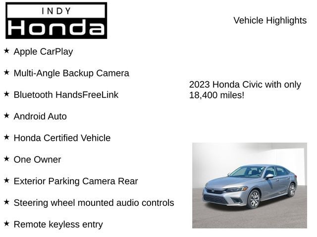 2023 Honda Civic LX