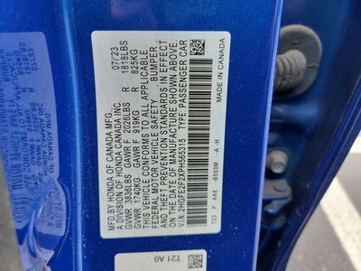 2023 Honda Civic LX