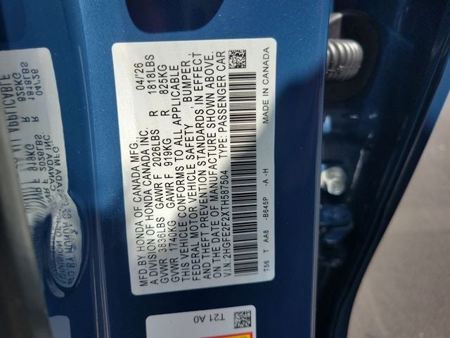 2026 Honda Civic LX