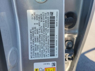 2024 Honda Civic Sport