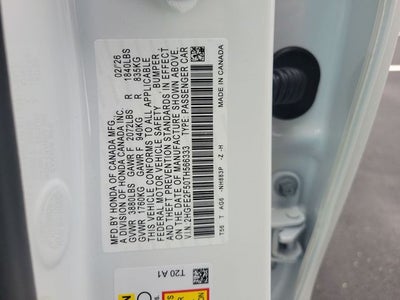 2026 Honda Civic Sport