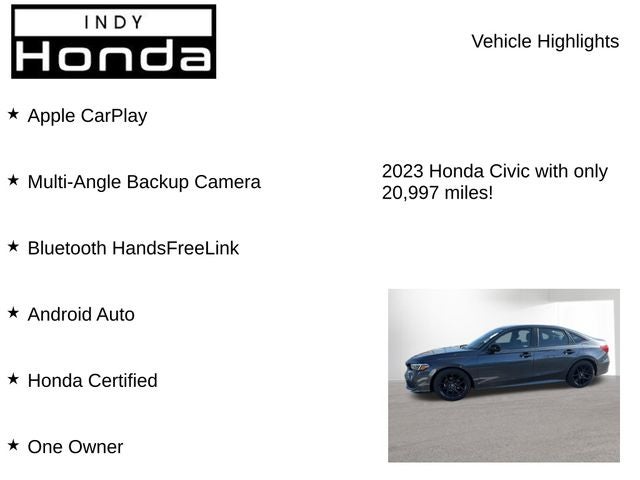 2023 Honda Civic Sport