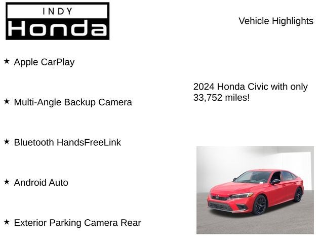 2024 Honda Civic Sport