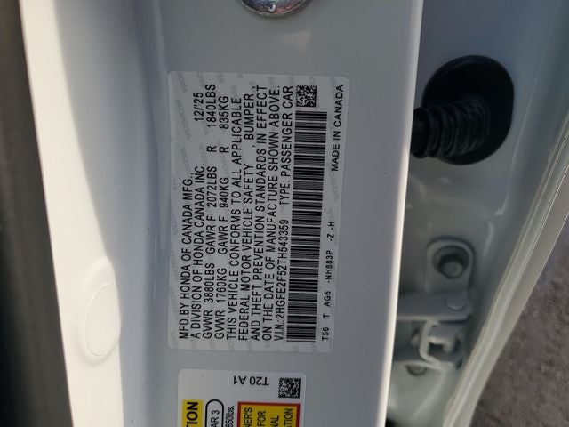 2026 Honda Civic Sport