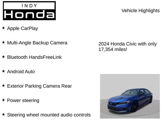 2024 Honda Civic Sport