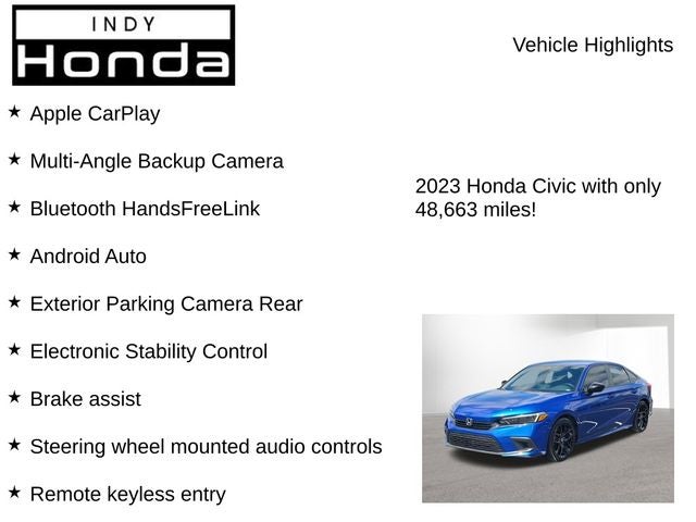 2023 Honda Civic Sport