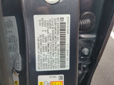 2026 Honda Civic Sport