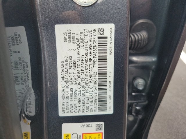 2026 Honda Civic Sport