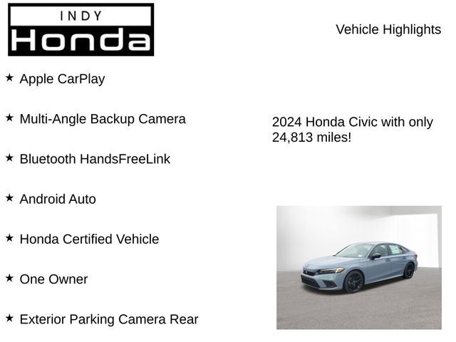 2024 Honda Civic Sport