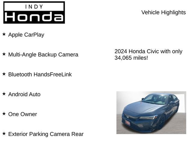 2024 Honda Civic Sport