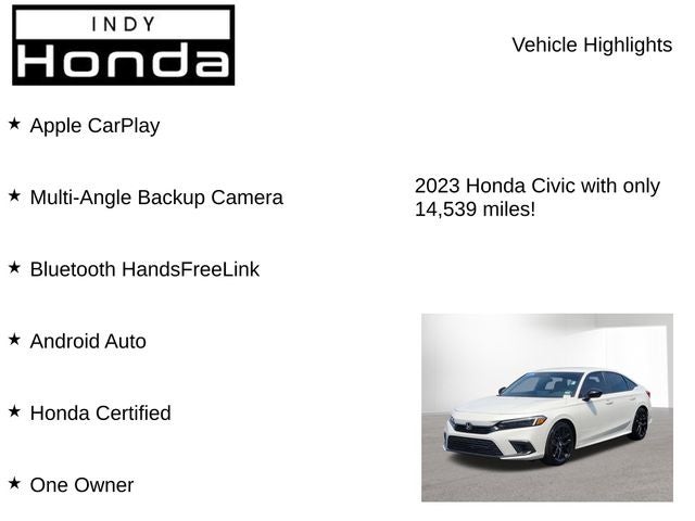 2023 Honda Civic Sport