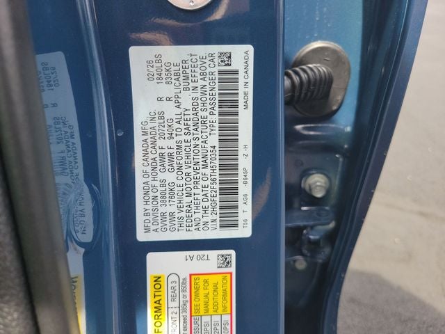 2026 Honda Civic Sport