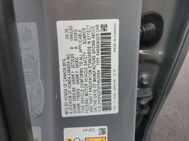2026 Honda Civic Sport