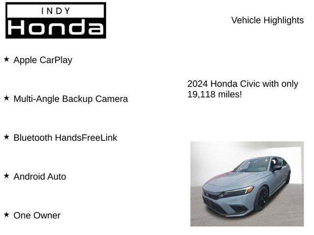 2024 Honda Civic Sport