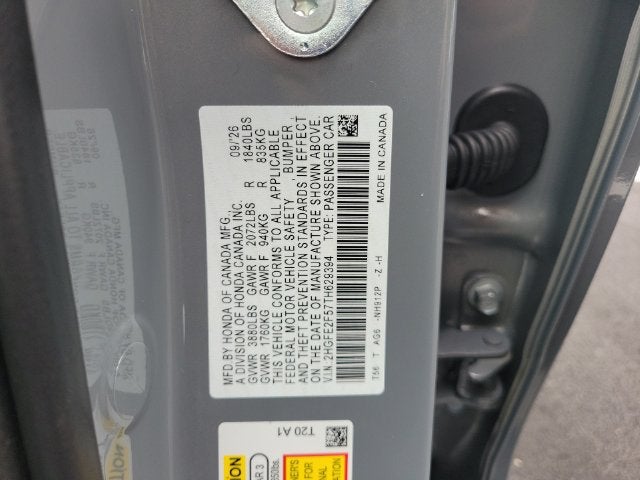 2026 Honda Civic Sport