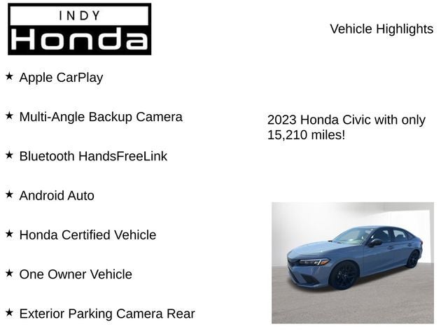 2023 Honda Civic Sport