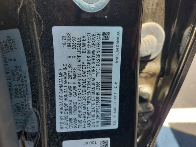 2024 Honda Civic Sport