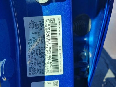 2024 Honda Civic Sport