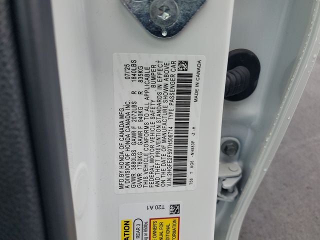 2026 Honda Civic Sport