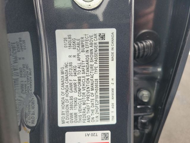 2026 Honda Civic Sport