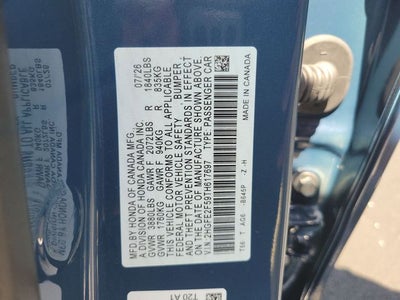 2026 Honda Civic Sport