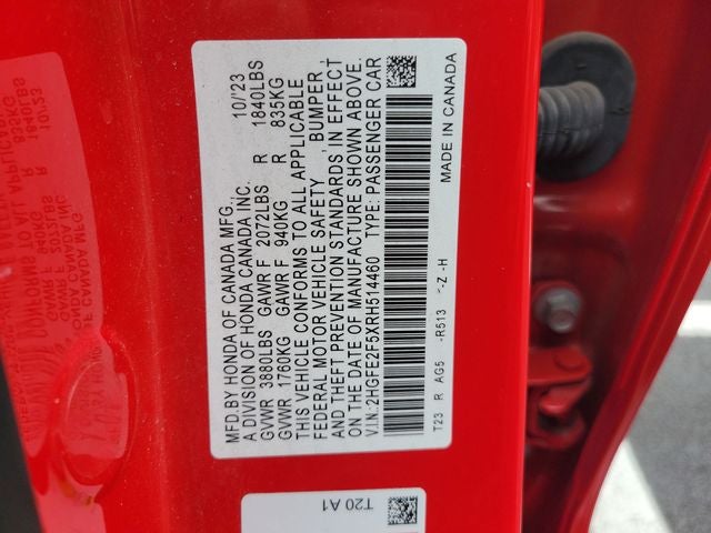 2024 Honda Civic Sport