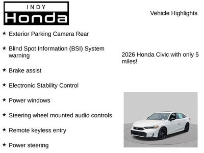 2026 Honda Civic Hybrid Sport
