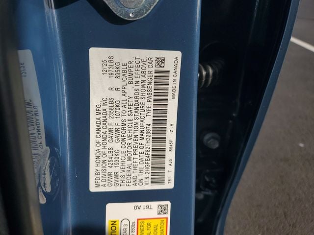 2026 Honda Civic Hybrid Sport Touring